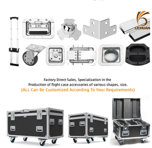 Lichuan bán buôn trường hợp chuyến bay phần cứng với chất lượng cao Chrome Phụ kiện cho xử lý cho trường hợp Túi phụ kiện phần cứng - Product Image 6