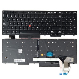 Nuevo para Lenovo ThinkPad T15 Gen 2 tipo 20W4 20W5 20S6 20S7 P15s Gen 1 P15s Gen 2 tipo 20W6 20W7 portátil <span class=keywords><strong>teclado</strong></span> SP español negro - Product Image 1