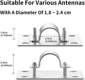 Wiwink WiFi Omni антенна <span class=keywords><strong>12dBi</strong></span> Стекловолоконная антенна сертифицированная наружная IP67 Водонепроницаемая Антенна 2,4 ГГц - Product Image 4