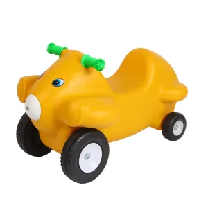 工厂销售4轮塑料飞机汽车滑动助行器踏板车玩具