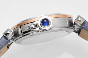 Montre de luxe de haute qualité pour hommes et femmes, mouvement mécanique en alliage, cadran en cristal saphir, personnalisable, style Cartieres - Product Image 6