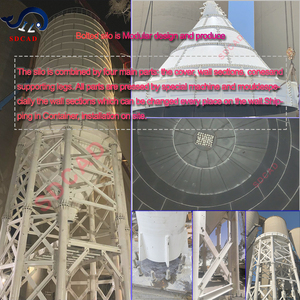 Sdcad thương hiệu đặc biệt tùy biến bắt vít 20 T 60 t 50 t 100 tấn 150t 200t 300t 500t 10000t Lưu trữ xi măng <span class=keywords><strong>Silo</strong></span> - Product Image 3