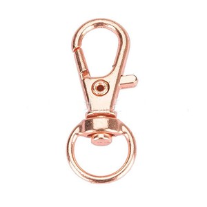 Keychain Vòng Clip Keychain móc với vòng chìa khóa kim loại xoay tôm hùm Claw Clasp kim loại vòng chìa khóa cho đồ chơi Túi xách may mặc phụ kiện - Product Image 3