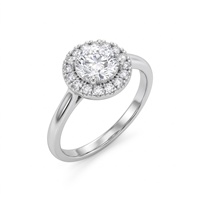 Nouvelle bague en laiton électroplaqué avec moissanite, style européen et américain haut de gamme, simple et exquise pour femme