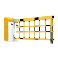 Barrière de stationnement automatique coulissante intelligente avec capteurs et conception anti-vent pour utilisation en extérieur dans les écoles