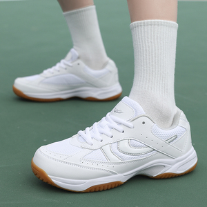 Nouvel arrivage de chaussures de badminton d'été à la mode ergonomie décontractée légère puissance flexible <span class=keywords><strong>handball</strong></span> athlétisme vente en gros de maille bon marché - Product Image 2