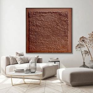 Arte de Pared Abstracto Wabi Sabi en Lienzo, Tamaño Personalizado, Decoración de Pared de Arte Decorativo en Acrílico y Óleo, Decoración de Interiores para el Hogar - Product Image 1