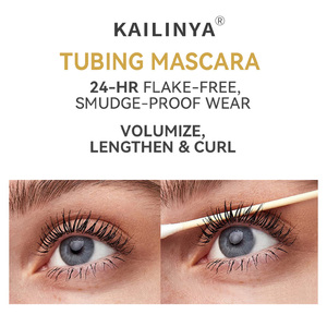 Máscara de Pestañas de Marca Privada, Voluminizadora, Alargadora, Resistente al Agua, Rizadora, Efecto <span class=keywords><strong>3D</strong></span>, Aspecto Natural para Extensiones de Pestañas - Product Image 2