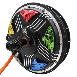 Motor sin escobillas magnético impermeable IP64 DKYS de 12 pulgadas 35H 2000W 260 Spoke para Color 72V - Product Image 2