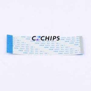 HX FFC-1.0-30P-100mm F FFC Cable (Flexible Flat Cable) P=1mm Connector 30P 1mm 0.3mm Reverse - Product Image 1