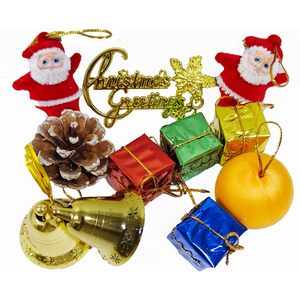 Assorted <b>Large</b> Hanging Christmas Tree <b>Ornaments</b> Set Perfect Holiday Cheer Decorations Mixed Christmas Ball Tree <b>Ornament</b> - Product Image 2