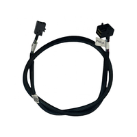 Câble de connecteur MINI SAS haute densité 36 broches SFF-8643 à SFF-8643 une extrémité pliée vers l'intérieur des pièces d'ordinateur