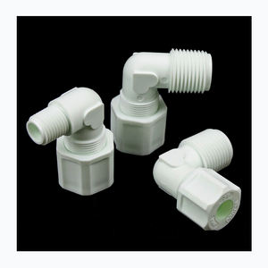 Codos macho de PP de alta presión personalizados, codo de 90 grados, junta de plástico, accesorios de compresión de superficie lisa, codo de junta de tubería - Product Image 5