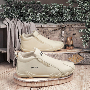 2025 Men's Lace-Up High-Top Casual Work Shoes Fashionable All-Weather Outdoor Mountaineering Winter Collection EVA <b>Insole</b> - Product Image 3