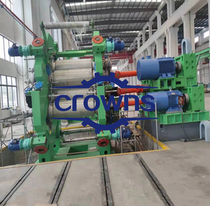 Machine à calandre en caoutchouc de haute précision avec entraînement par arbre <span class=keywords><strong>cardan</strong></span> pour la production de bandes transporteuses et de tuyaux - Product Image 6
