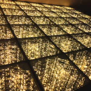 Luces LED para Pista de Baile de 50x50 cm, Efecto de Floresación 3D de un Solo Color, Cuerpo de Vidrio, Clasificación IP55, para Fiestas, Bodas, Eventos de DJ - Product Image 4