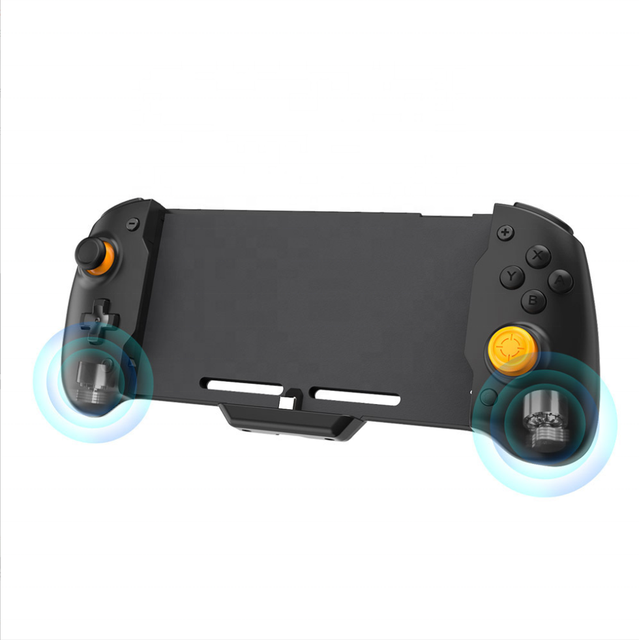 Plug-in Game Controller for Nintendo Switch, Handheld Grip with 6-Axis Gyro & Dual Vibration