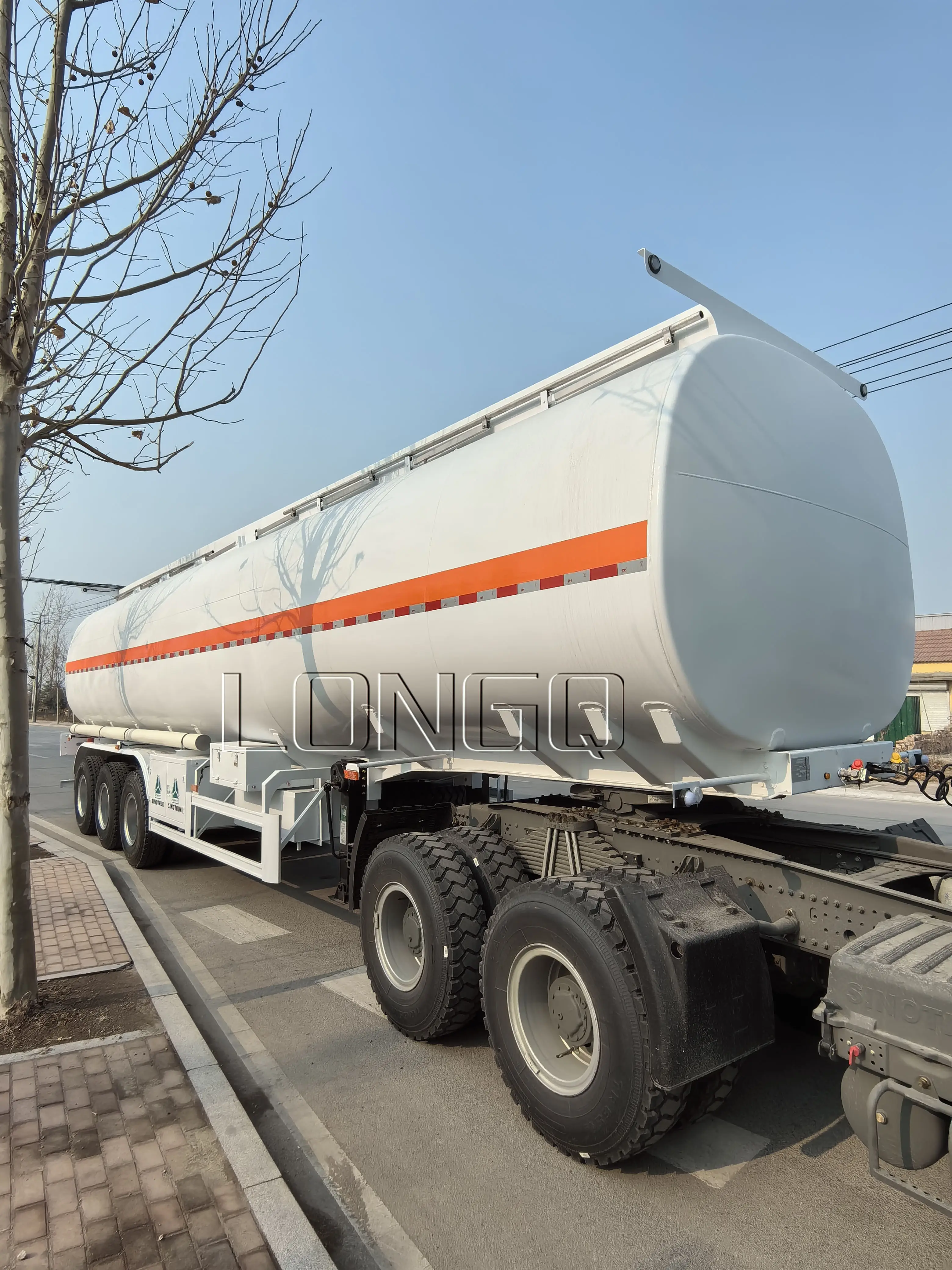 4 axle 45000 liters 50000 litres fuel tank trailer oil tanker trailer saudi arabia