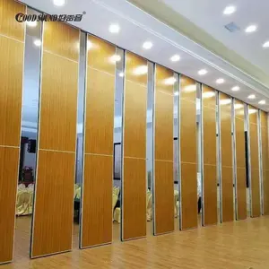 TianGe Sliding Operable Wall Folding Partition Wall Partition Wall Folding Soundproof Movable Partition Panel