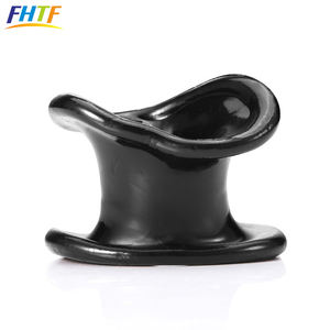 Weiche wasch bare Keuschheit sband männliche Scrotal Fesseln Cock Rings verzögerte Ejakulation ringe Sexspielzeug - Product Image 2