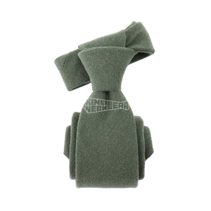 Maroon Red Groomsmen Thick Neckties Sage Green Solid Color Polyester <strong>Wool</strong> Blend Fall <strong>Ties</strong> for Wedding - Product Image 2