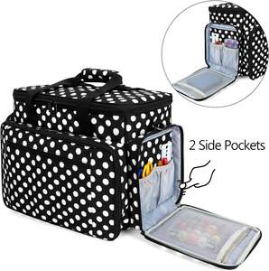 Échantillon gratuit de sac pour machine à coudre avec étui de transport universel avec plusieurs poches de rangement personnalisées - Product Image 6