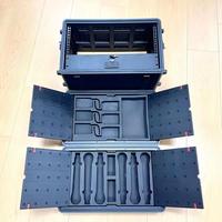 Nouvelle boîte d'amplificateur 6U de 35 cm de profondeur moyenne, avec plusieurs designs de couvercles, équipée d'une poignée, légère et facile à utiliser