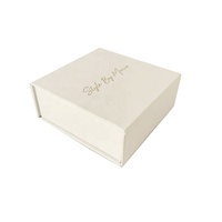 Boîte cadeau rigide personnalisée durable avec insert en EVA pour bijoux et cosmétiques, avec logo de marque imprimé, boîte rigide magnétique en forme de livre