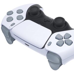 New Hope Cinza DIY D-pad <span class=keywords><strong>R1</strong></span> <span class=keywords><strong>L1</strong></span> <span class=keywords><strong>R2</strong></span> <span class=keywords><strong>L2</strong></span> Gatilhos Compartilhar Opções Botões de Face Botões Conjunto Completo para Controlador PS5 BDM-030/040/050 - Product Image 3