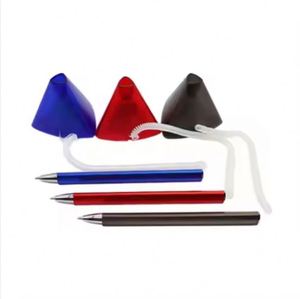 Stylo publicitaire classique à bille avec impression sérigraphiée, support de bureau en plastique écologique personnalisé avec logo - Product Image 3