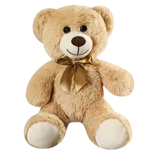 Grosir boneka beruang teddy dengan pita sutra, mainan boneka beruang teddy mewah lucu tujuh warna hadiah anak