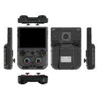 Consola de Juegos Portátil ANBERNIC RG406V con Android 13, Conexión Inalámbrica WIFI, Pantalla Táctil IPS de 4 Pulgadas y 960x720, 128 GB de Juegos Integrados