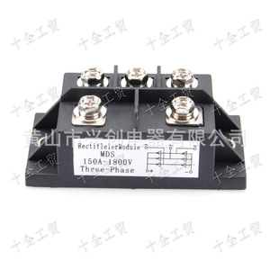 Módulo Rectificador Mds150A 150A 1800V Trifásico de Tiristores en Puente para Conversión de Energía Industrial - Product Image 1