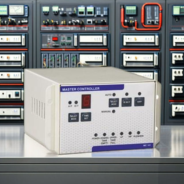 Industrial Master Controller Panel for Automation Control Systems Power Management Monitoring and Electrical Operations