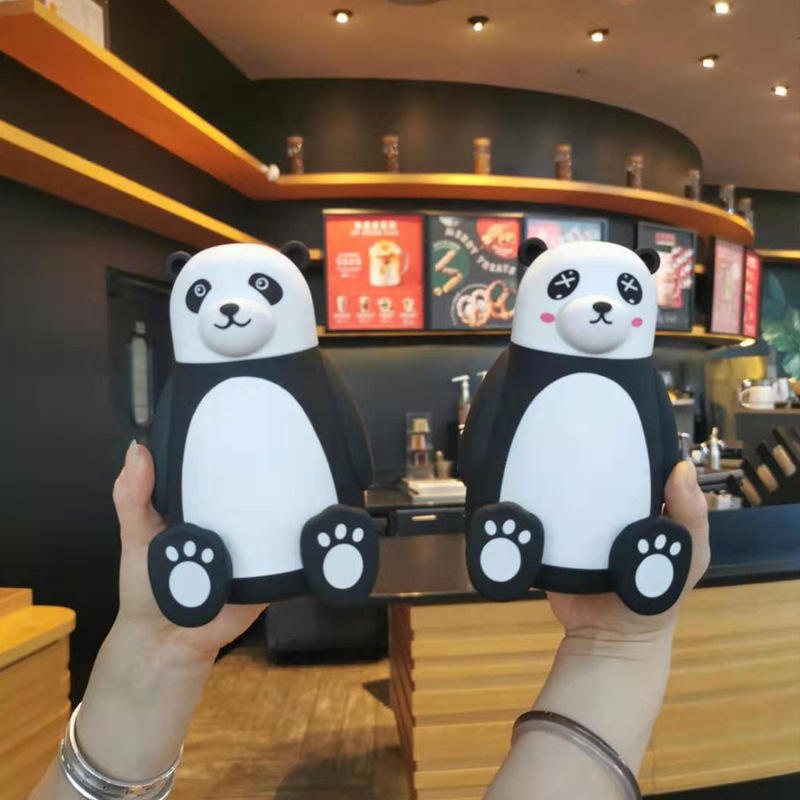 Borosilicate Glass Cute Korean Style Cartoon Animal Panda Creative 3D Children Female College Students Gift CUP1828