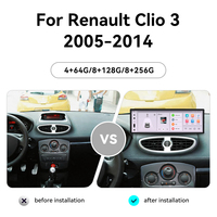 Écran 14,9 pouces pour Renault Clio 3 2005-2014 Android 15 Multimédia Vidéo Auto Carplay Autoradio Stéréo Unité Principale DSP GPS