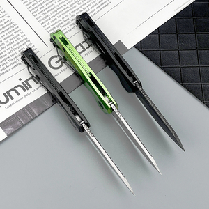 Couteau de poche EDC LAUNCH-11 7550, outils de chasse, de camping et de survie en plein air, usage industriel, lame en CPM154, manche en alliage d'aluminium, OEM - Product Image 2