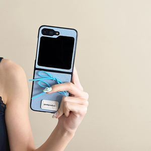 Étui de téléphone portable à écran pliant simple pour HUAWEI <span class=keywords><strong>P50pocket</strong></span> coréen ins style luxe Samsung zflip 4 zflip 6 xflip - Product Image 4