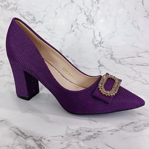 Scarpe da Donna con Tacco Largo 7,5 cm, Calzature Eleganti per Tutte le Stagioni, Scarpe da Lavoro - Product Image 6