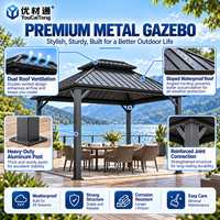Pergola d'extérieur OEM pour jardin, patio, cour, espaces hôteliers et résidentiels, et aménagement paysager