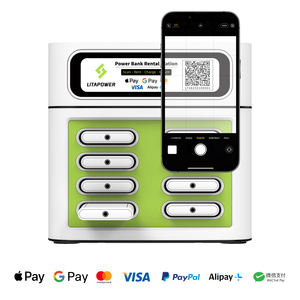 Station de location de batteries externes pour téléphones portables Litapower OEM à 8 emplacements, avec charge rapide 36W, borne de recharge - Product Image 2