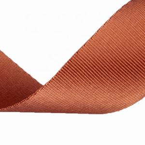 Sangle de sac à dos de 1 pouce en sangle simple Couleur orange Offre Spéciale 25mm Sangle en nylon à motif plat - Product Image 5