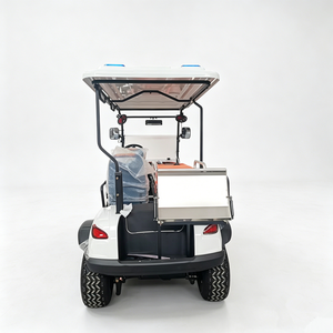 Carrito de Golf Eléctrico de 4 Plazas para Rescate Médico Equipado con Camilla de Transferencia de Pacientes - Product Image 4