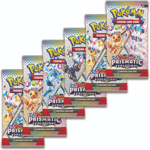 Disponibile: Box di Espansione Prismatic Evolutions SV8.5 con <span class=keywords><strong>Carte</strong></span> <span class=keywords><strong>Pokémon</strong></span> TCG in Plastica, Versione USA, in Inglese - Product Image 3
