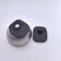 EAS 8.2Mhz Système d'alarme RF Mini carré noir antivol étiquette dure supermarché magasin de vêtements Checkpoint fait aimant en plastique ABS