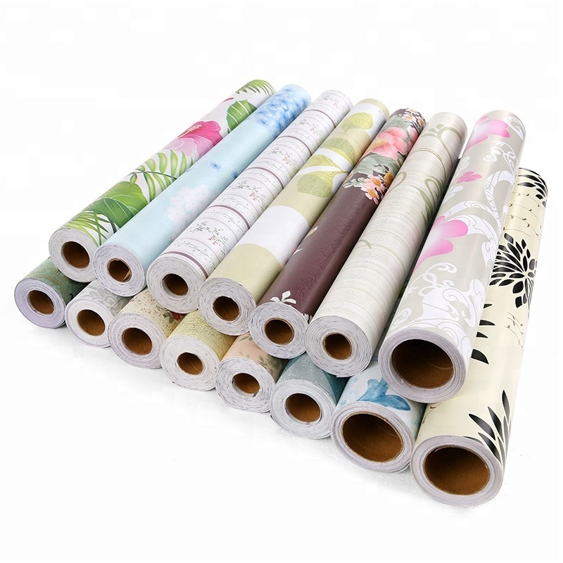 Waterproof Durable Self Adhesive PVC Wallpaper Rolls Home Decoration
