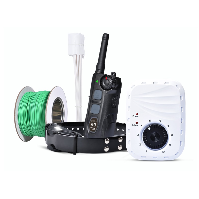 TrainerTec DF-213R Electric Dog Fence System - 2-in-1 Containment Remote Training