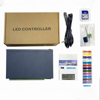 Resolume Artnet à 12 ports 12240 Pixel SPI contrôleur WS2811 WS2812 DMX512 lecteur tout-en-un KTV RGB contrôleur d'éclairage DMX