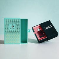 Boîtes cadeaux de luxe en carton rigide avec tiroir coulissant pour flacons d'huiles essentielles et de parfums, personnalisables avec logo, pour bijoux et autres articles.