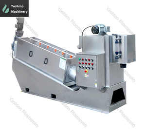 Hiệu suất cao vít Báo Chí bùn chất làm đặc-Bùn dehydrator máy để xử lý bùn hiệu quả - Product Image 2